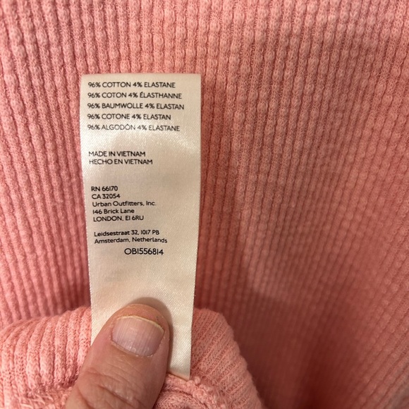 Free People Shes a Keeper Vented-Hem Tunic Faded Coral - Picture 4 of 10